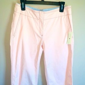 NWT!! Tommy Hilfiger Pink Relaxed Chino Size 6